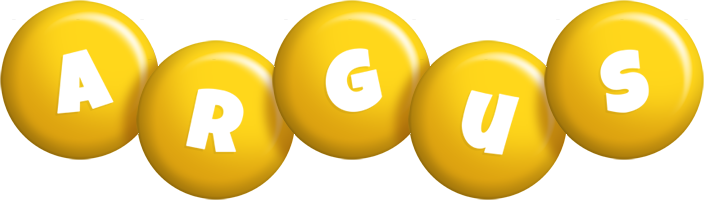 Argus candy-yellow logo