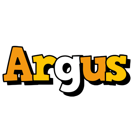 Argus cartoon logo