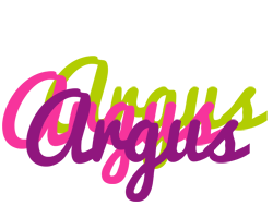 Argus flowers logo