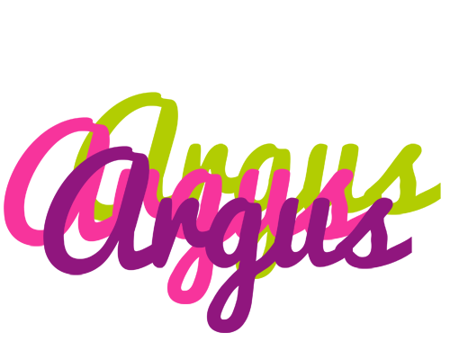 Argus flowers logo