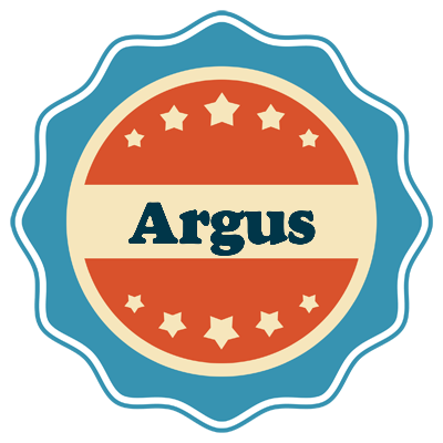 Argus labels logo