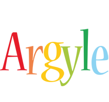 Argyle birthday logo