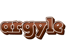 Argyle brownie logo