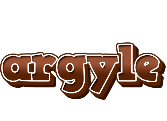 Argyle brownie logo
