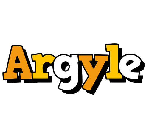 Argyle cartoon logo