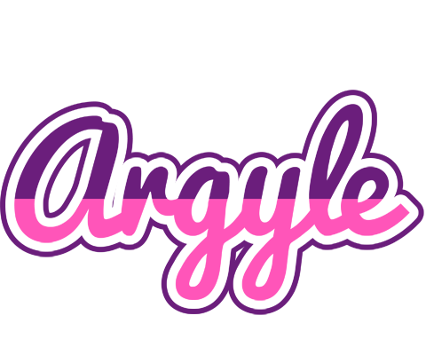 Argyle cheerful logo