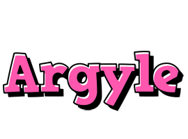 Argyle girlish logo