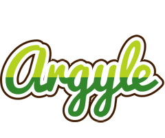 Argyle golfing logo