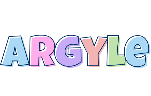 Argyle pastel logo