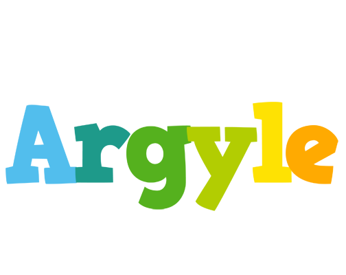 Argyle rainbows logo