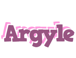 Argyle relaxing logo