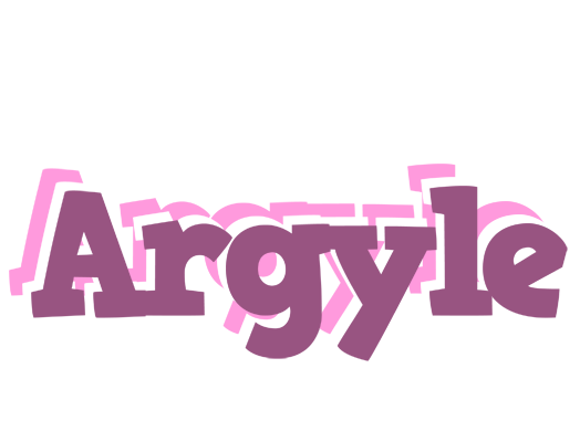 Argyle relaxing logo