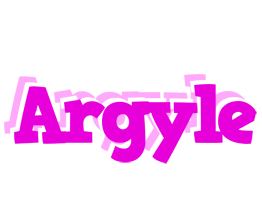 Argyle rumba logo