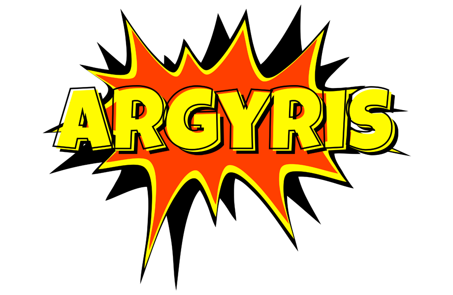 Argyris bazinga logo