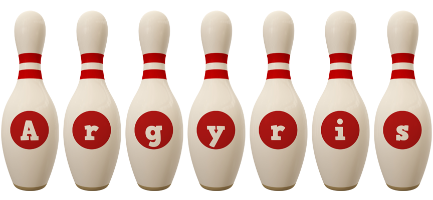 Argyris bowling-pin logo