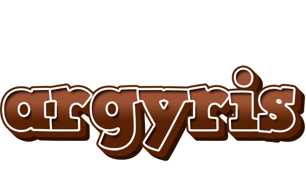 Argyris brownie logo