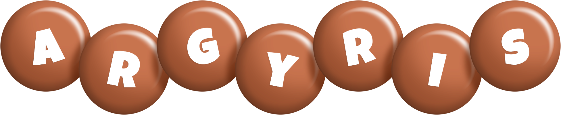 Argyris candy-brown logo