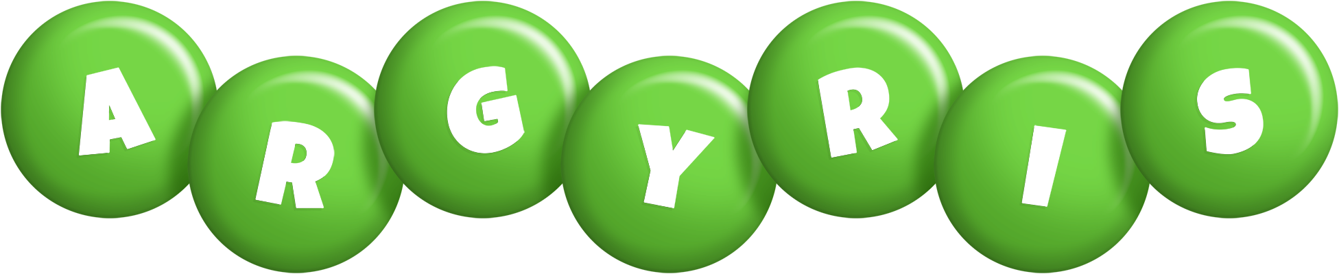 Argyris candy-green logo