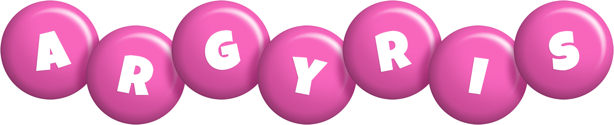 Argyris candy-pink logo