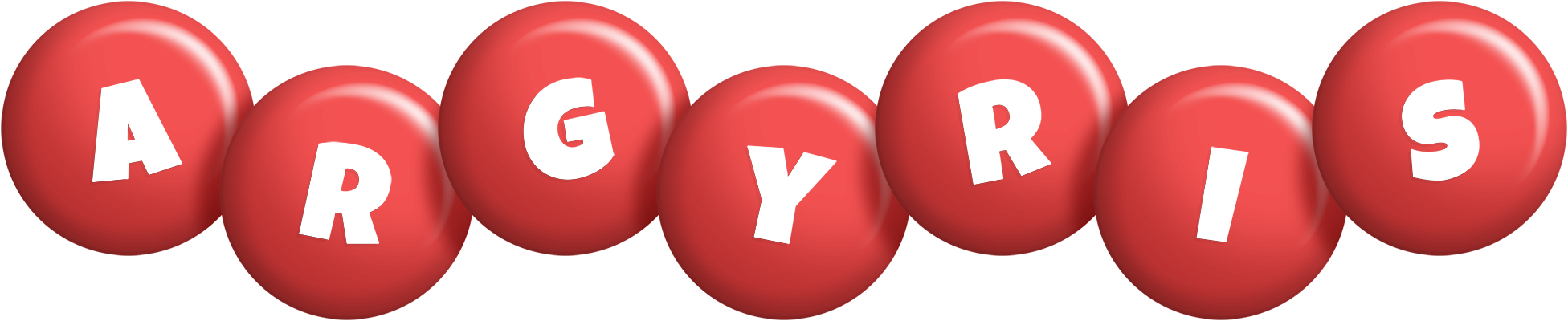 Argyris candy-red logo