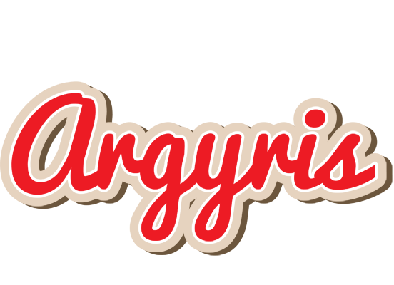 Argyris chocolate logo