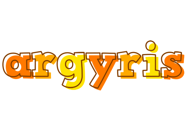 Argyris desert logo