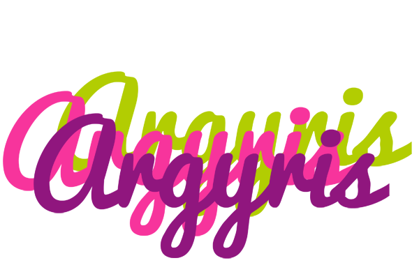 Argyris flowers logo