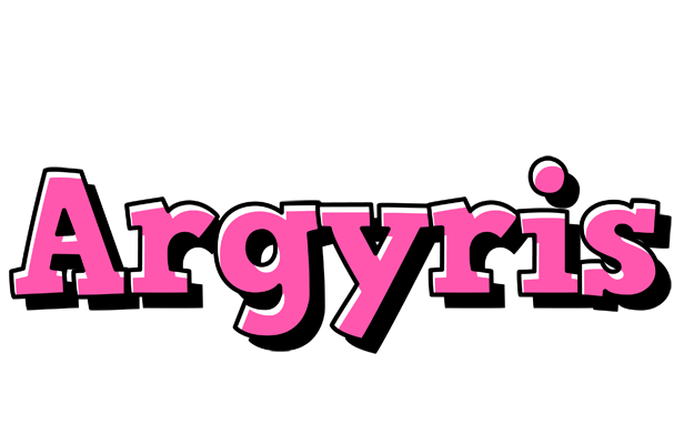 Argyris girlish logo
