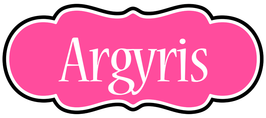 Argyris invitation logo