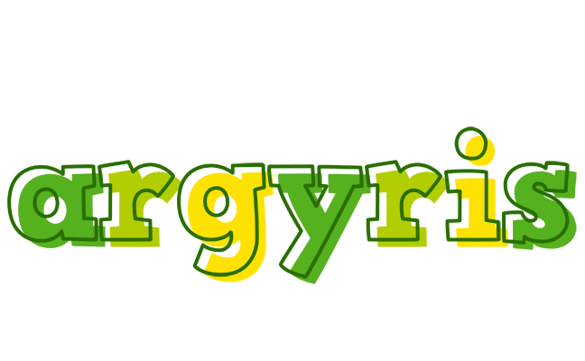 Argyris juice logo