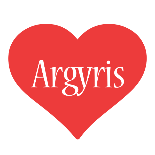 Argyris love logo