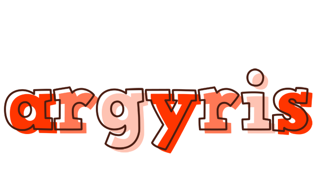 Argyris paint logo