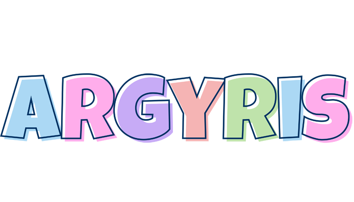 Argyris pastel logo
