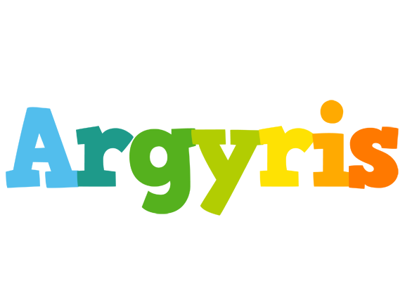 Argyris rainbows logo