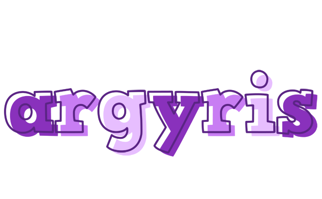 Argyris sensual logo