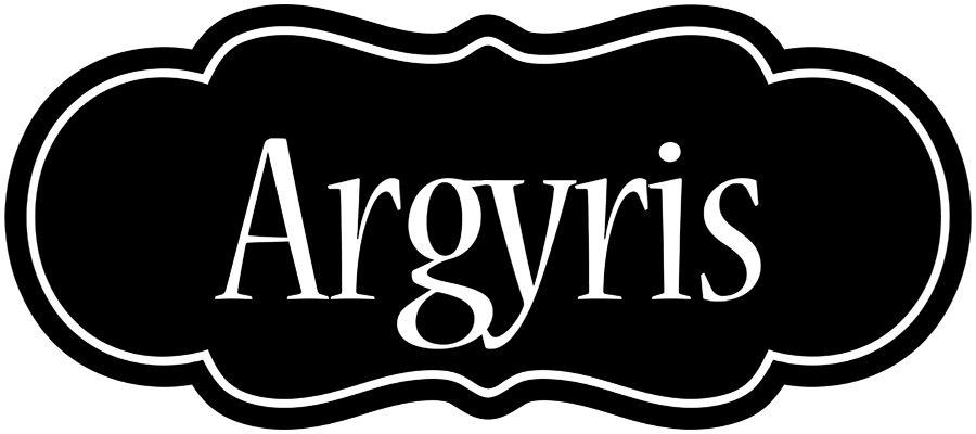 Argyris welcome logo