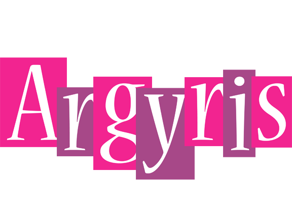 Argyris whine logo
