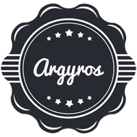 Argyros badge logo