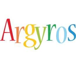 Argyros birthday logo