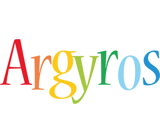 Argyros birthday logo
