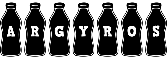 Argyros bottle logo