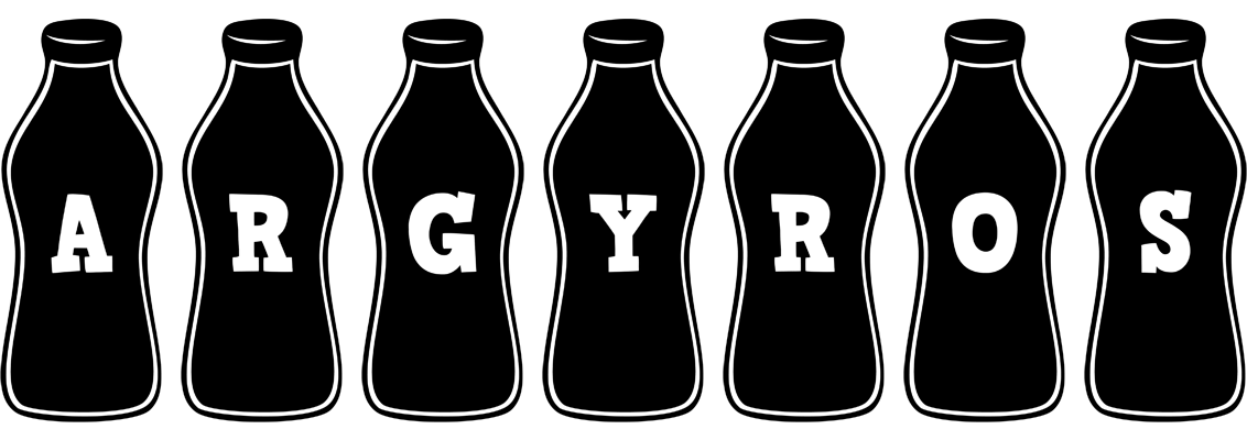 Argyros bottle logo