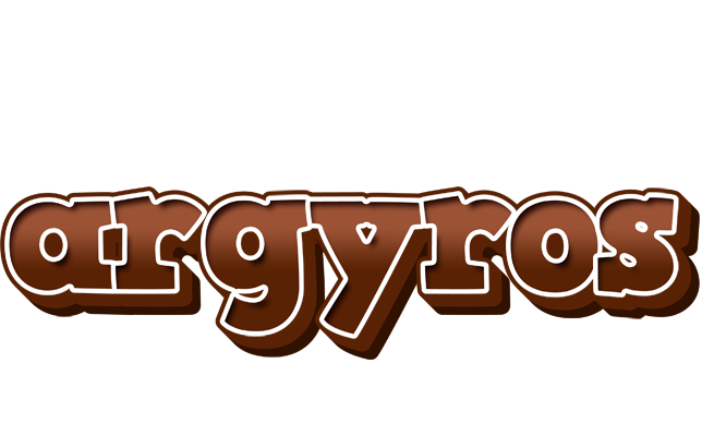 Argyros brownie logo
