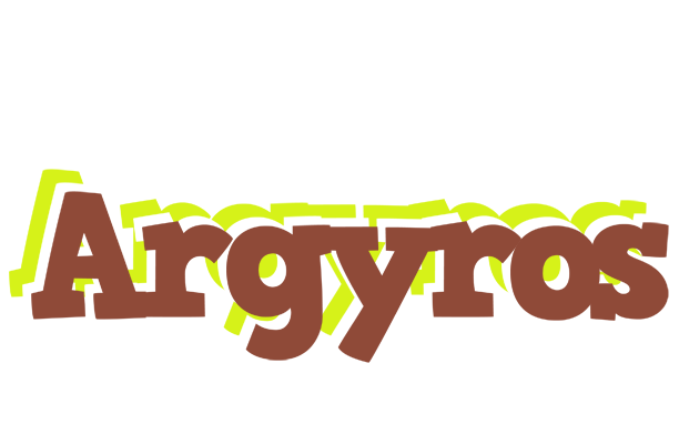 Argyros caffeebar logo