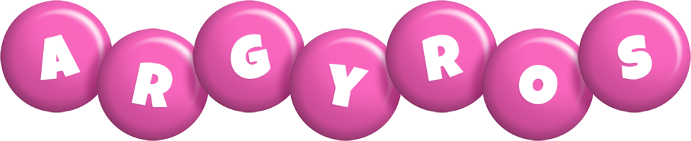 Argyros candy-pink logo
