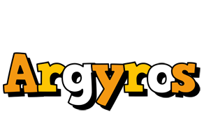 Argyros cartoon logo