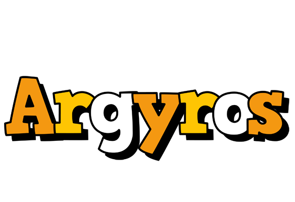 Argyros cartoon logo