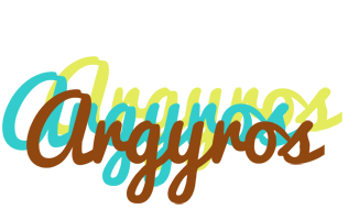 Argyros cupcake logo
