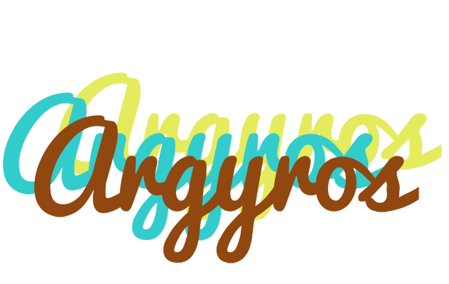 Argyros cupcake logo