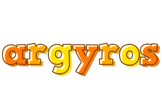 Argyros desert logo